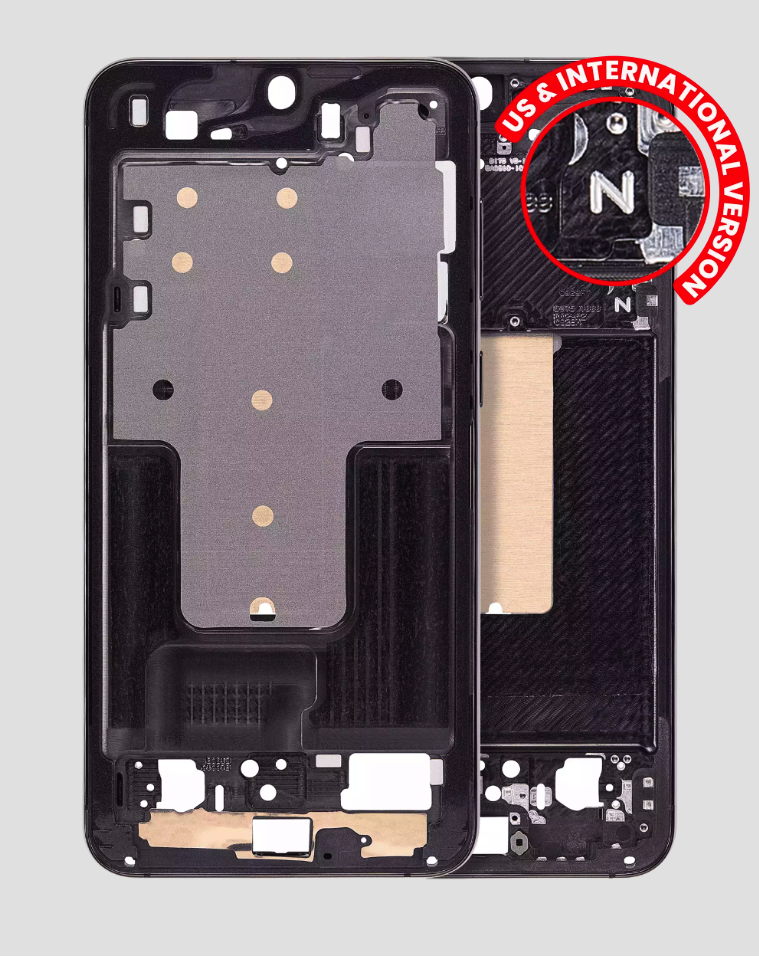 Mid-Frame Housing For Samsung Galaxy S23 Plus 5G (US & International Version) (Phantom Black)