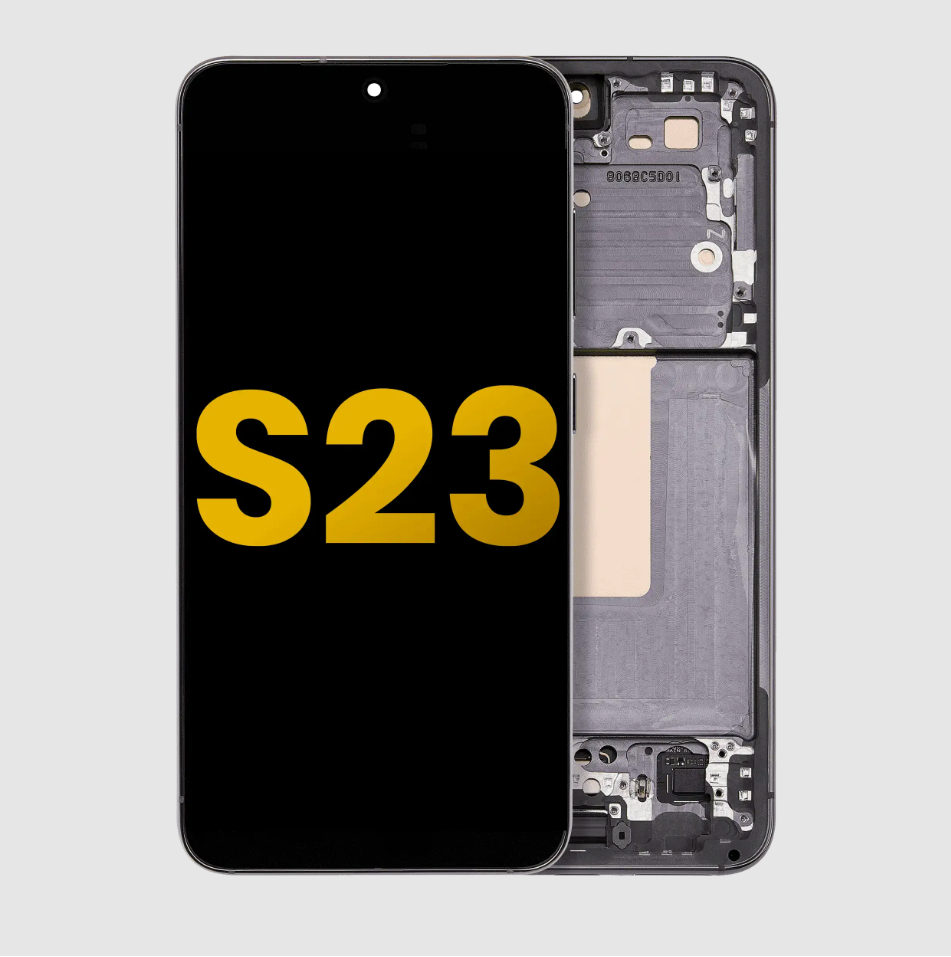 OLED Assembly With Frame For Samsung Galaxy S23 5G (US & International) (Refurbished) (Green)