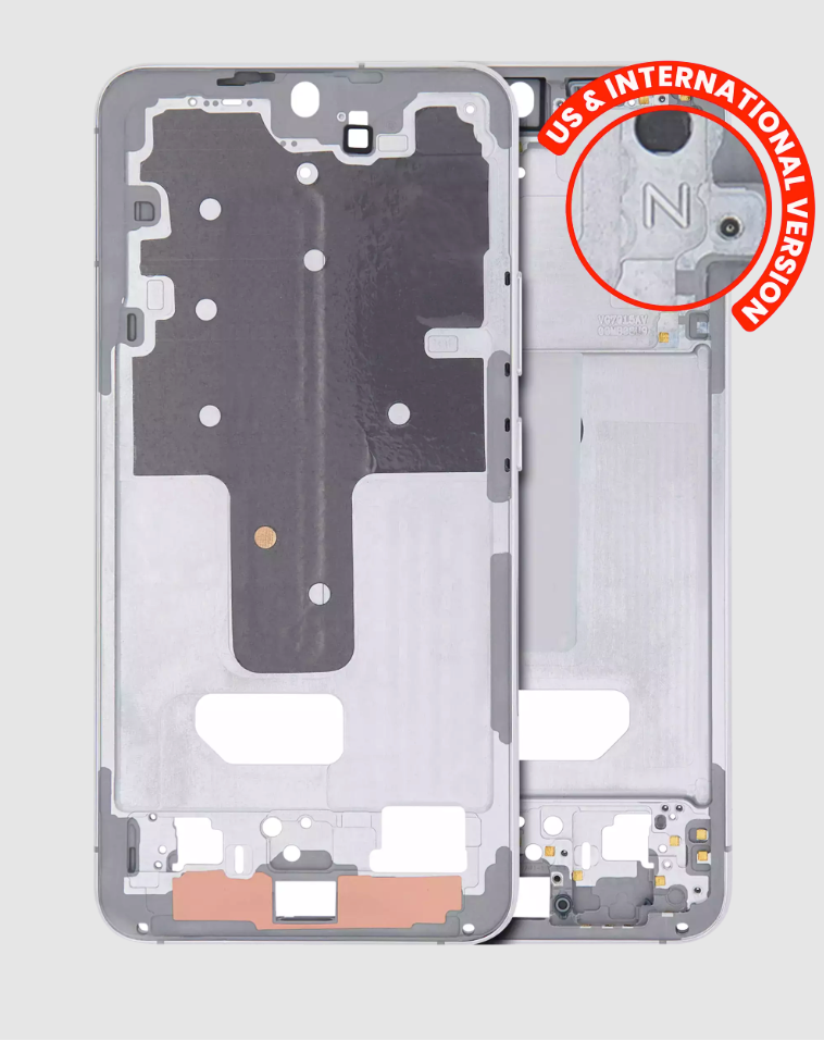 Mid-Frame Housing For Samsung Galaxy S22 Plus 5G (US & International Version) (White)