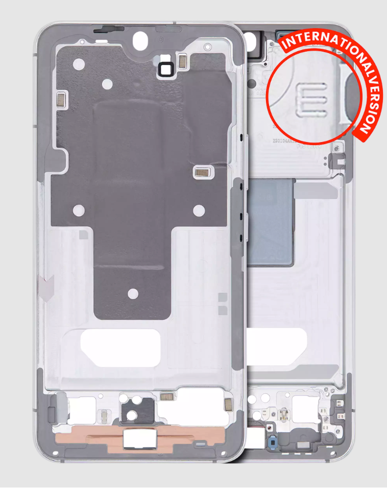 Mid-Frame Housing For Samsung Galaxy S22 5G (International Version) (White)