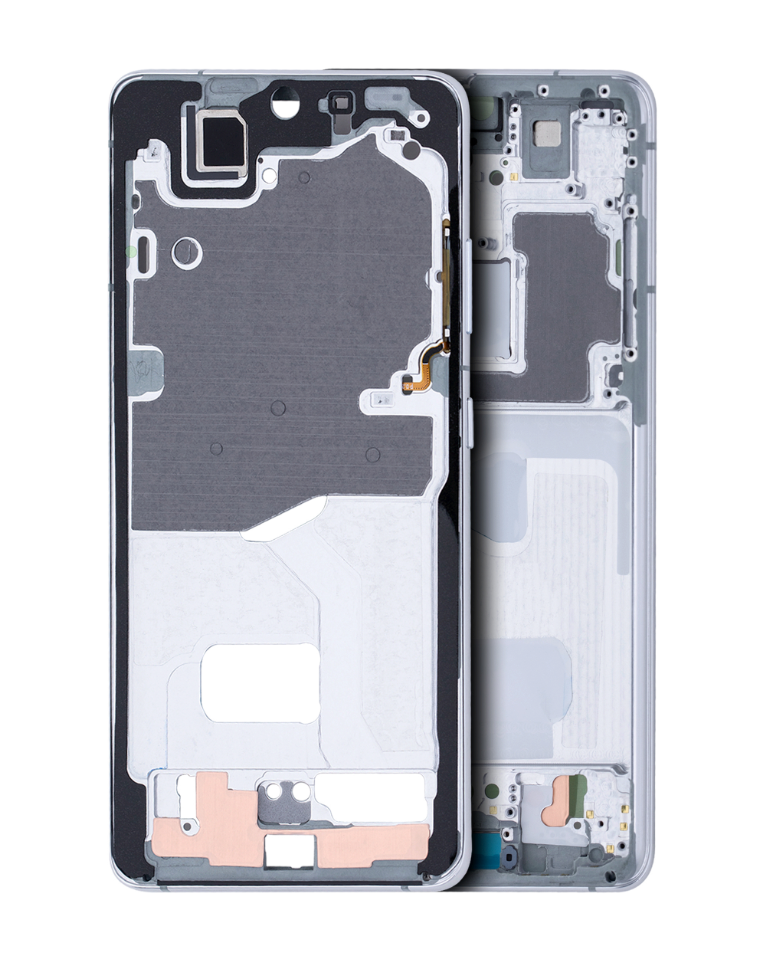 Mid-Frame Housing For Samsung Galaxy S21 Ultra (Phantom Silver)