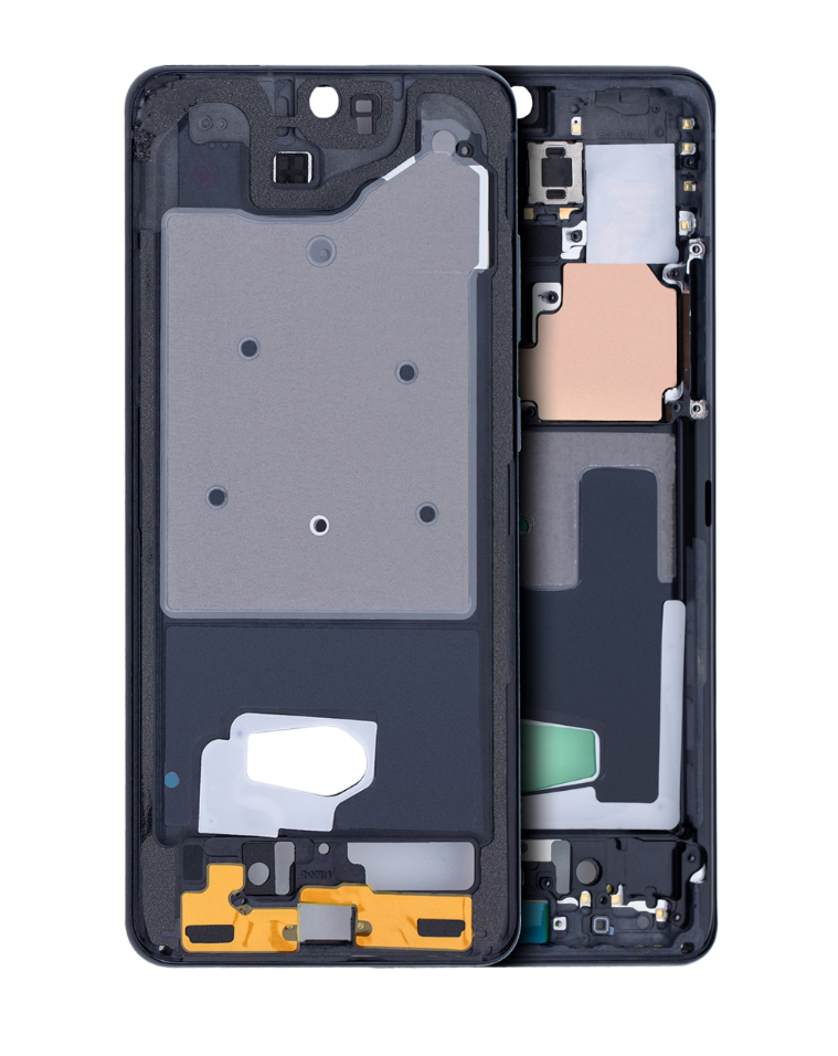 Mid-Frame Housing For Samsung Galaxy S20 Ultra (Cosmic Black)