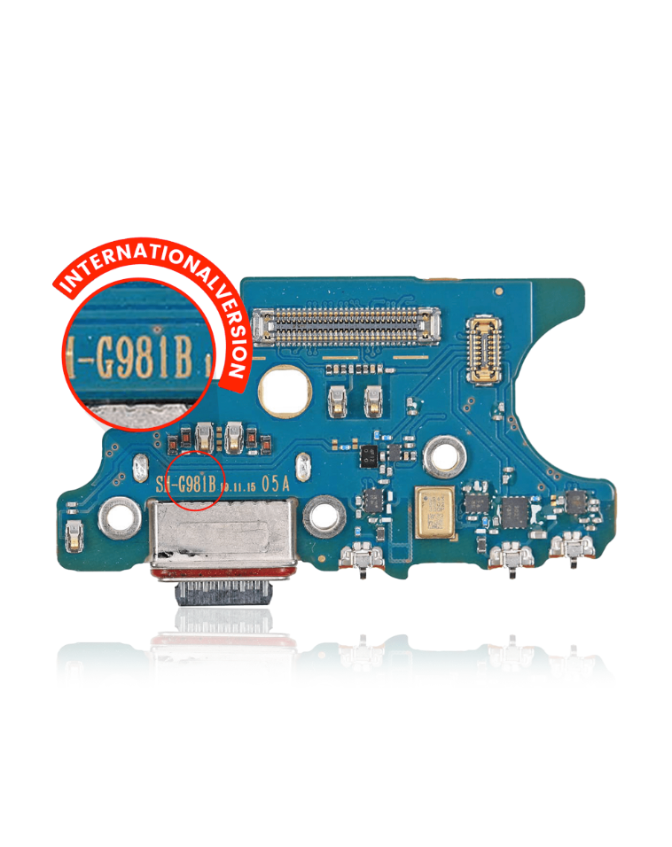 Charging Port With Board For Samsung Galaxy S20 5G (G981B) (International Version) (Premium)