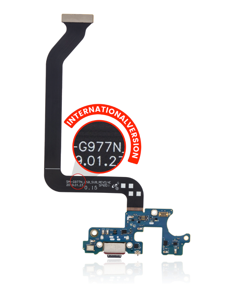 Charging Port With Flex Cable For Samsung Galaxy S10 5G (G977N) (International Version) (Premium)