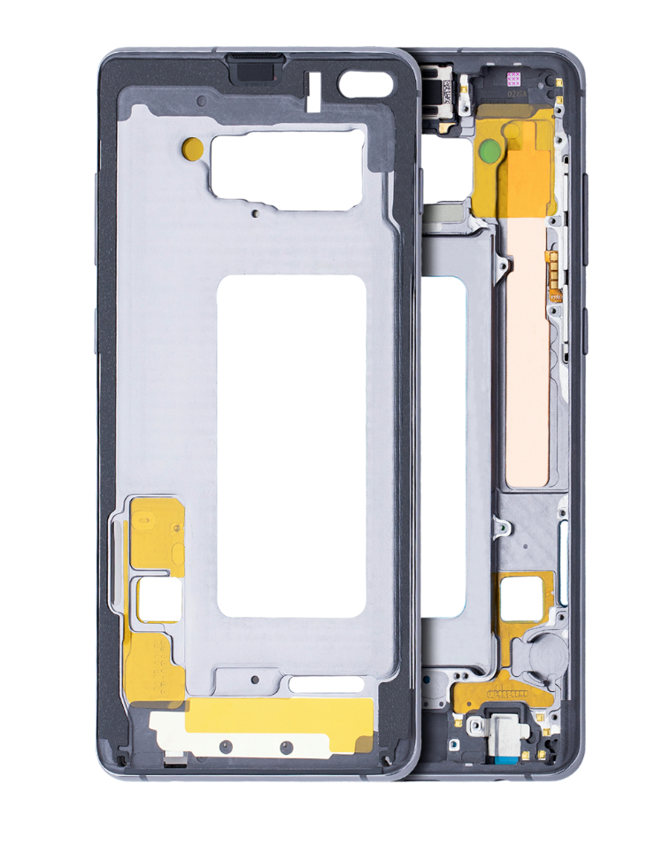 Mid-Frame Housing For Samsung Galaxy S10 Plus (With Small Parts) (Prism Black)