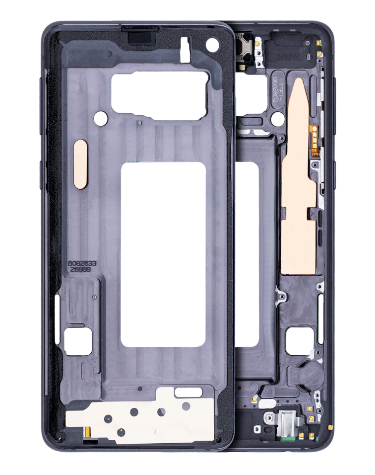 Mid-Frame Housing For Samsung Galaxy S10 (With Small Parts) (Prism Black)