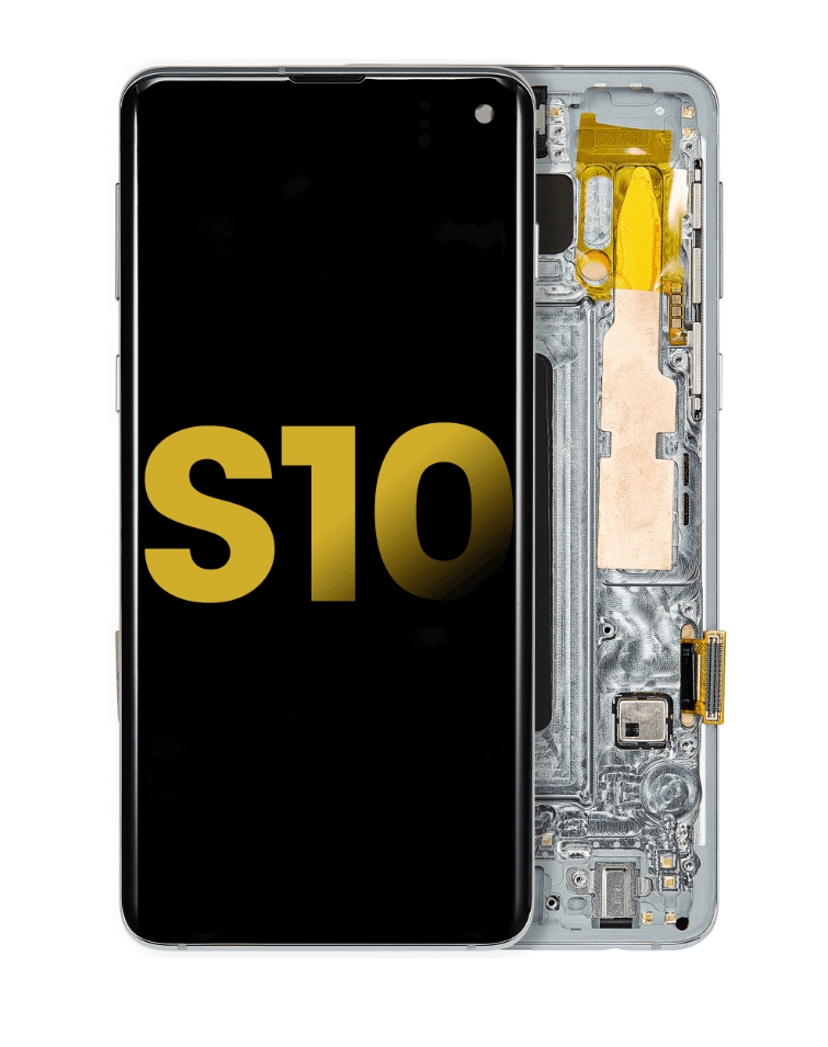 OLED Assembly With Frame For Samsung Galaxy S10 (Refurbished) (Prism Green)