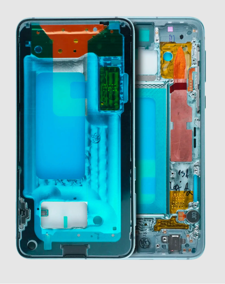Mid-Frame Housing For Samsung Galaxy S10E (With Small Parts) (Prism Green)