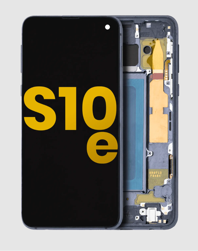 OLED Assembly With Frame For Samsung Galaxy S10E (Refurbished) (Prism Black)