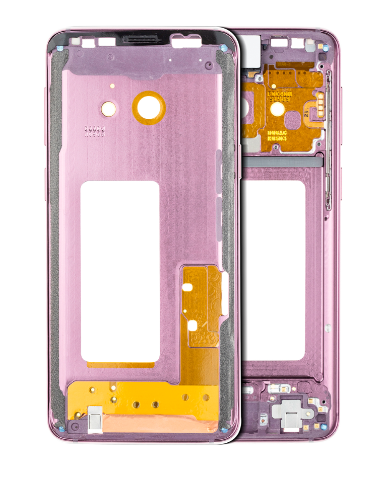 Mid-Frame Housing For Samsung Galaxy S9 (With SmallParts) (Lilac Purple Frame)