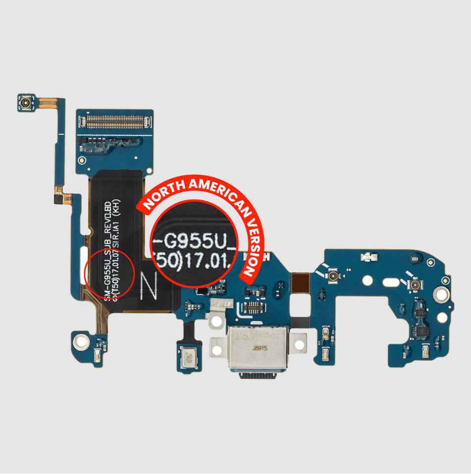 Charging Port With Flex Cable For Samsung Galaxy S8 Plus (G955U) (US Version)