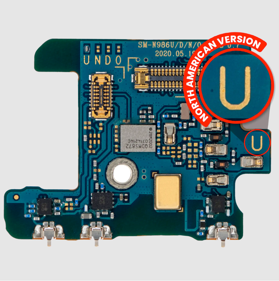 Microphone PCB Board For Samsung Galaxy Note 20 Ultra 5G (US Version)