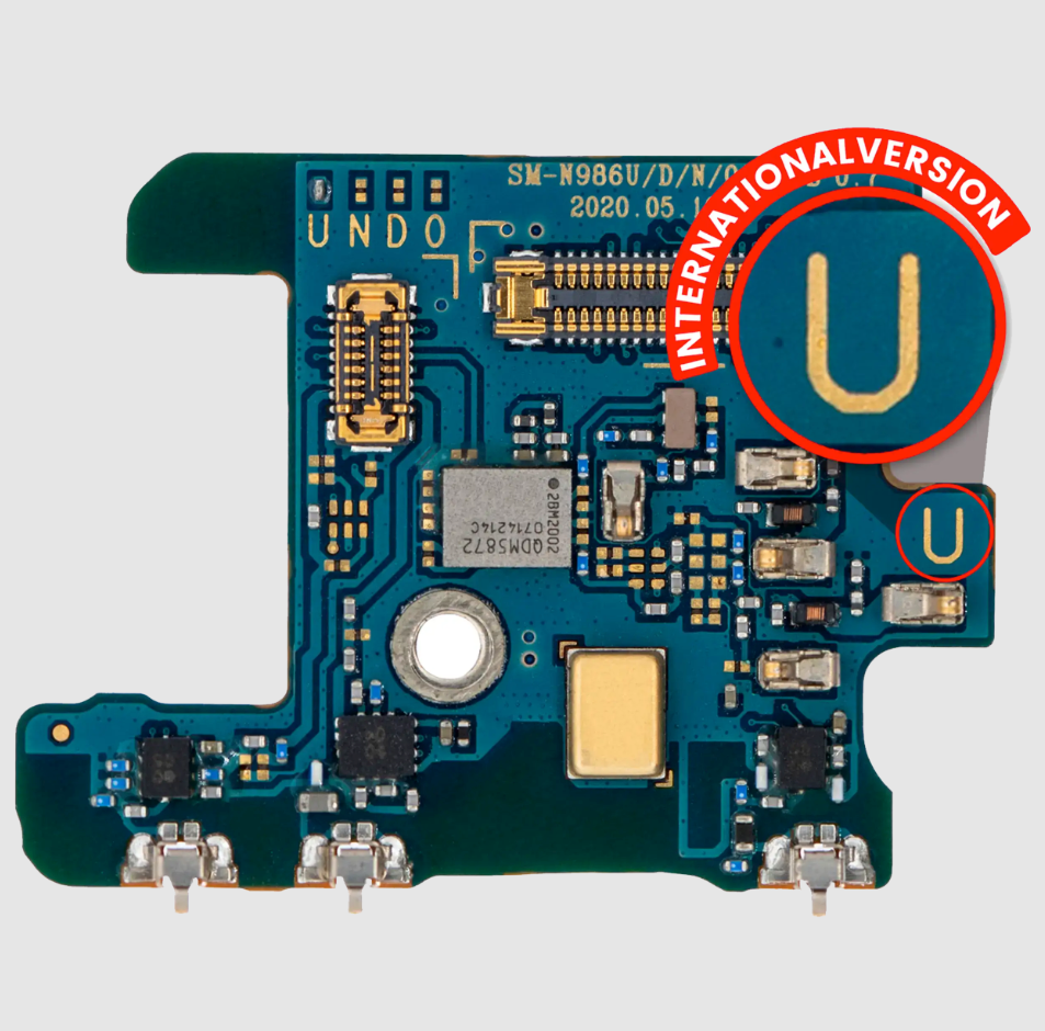 Microphone PCB Board For Samsung Galaxy Note 20 5G (N981U) (US Version)