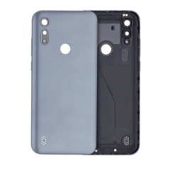Back cover Glass For Motorola Moto E6i (XT2053-5 / 2021) (Titanium Gray)