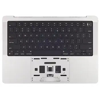Top Case with Battery and Keyboard For MacBook Pro 14" A2992 (2023) (ANSI Chinese (Zhuyin)) (Genuine OEM) (Silver)
