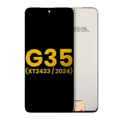 LCD Assembly Without Frame For Motorola Moto G35 5G (XT2433 / 2024) (Refurbished) (All Colors)