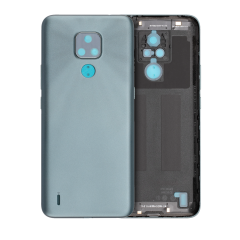 Back cover Glass For Motorola Moto E7 (XT2095 / 2020) (Mineral Gray)