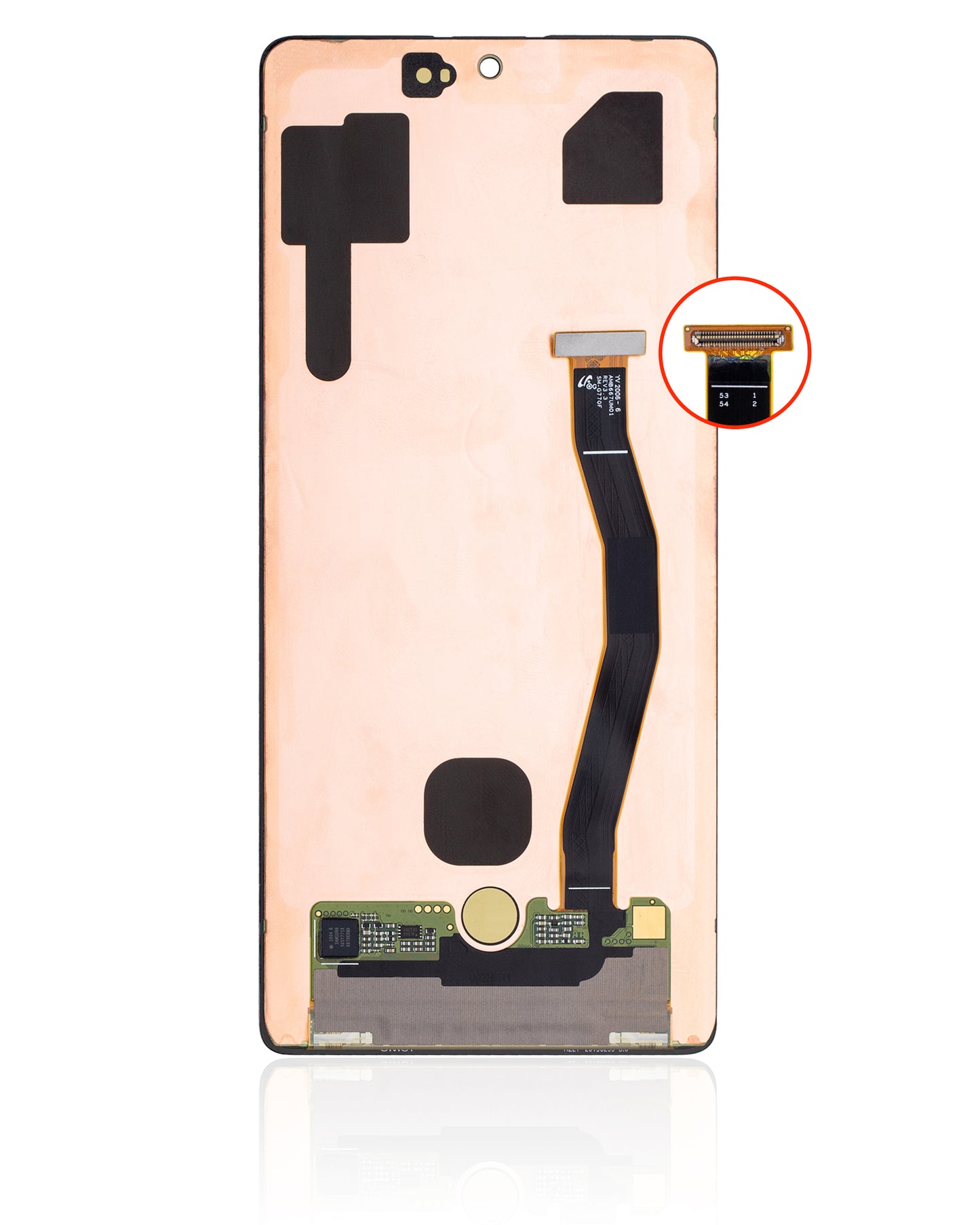 OLED Assembly Without Frame Compatible For Samsung Galaxy S10 Lite (Refurbished)