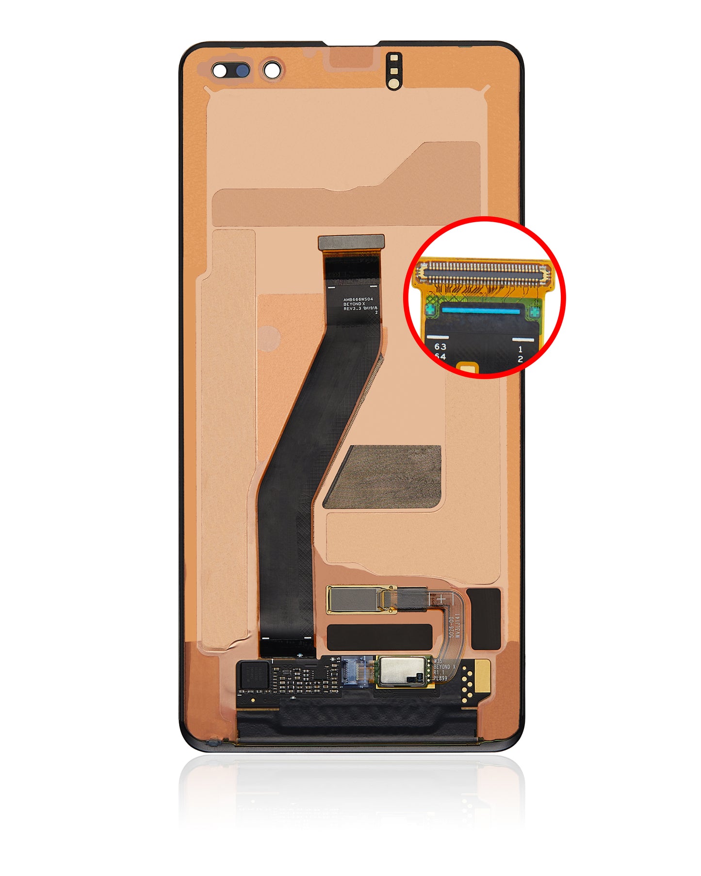 OLED Assembly Without Frame Compatible For Samsung Galaxy S10 5G (Refurbished)