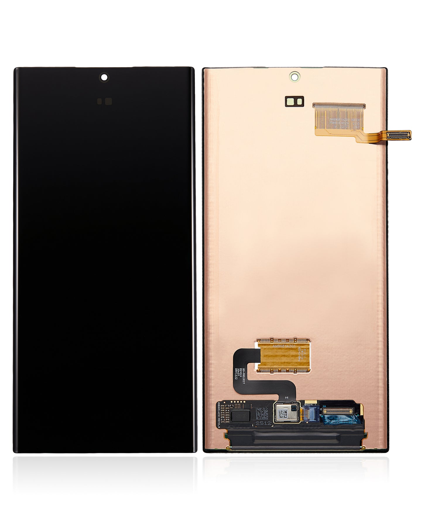 OLED Assembly Without Frame Compatible For Samsung Galaxy S22 Ultra 5G (Refurbished)