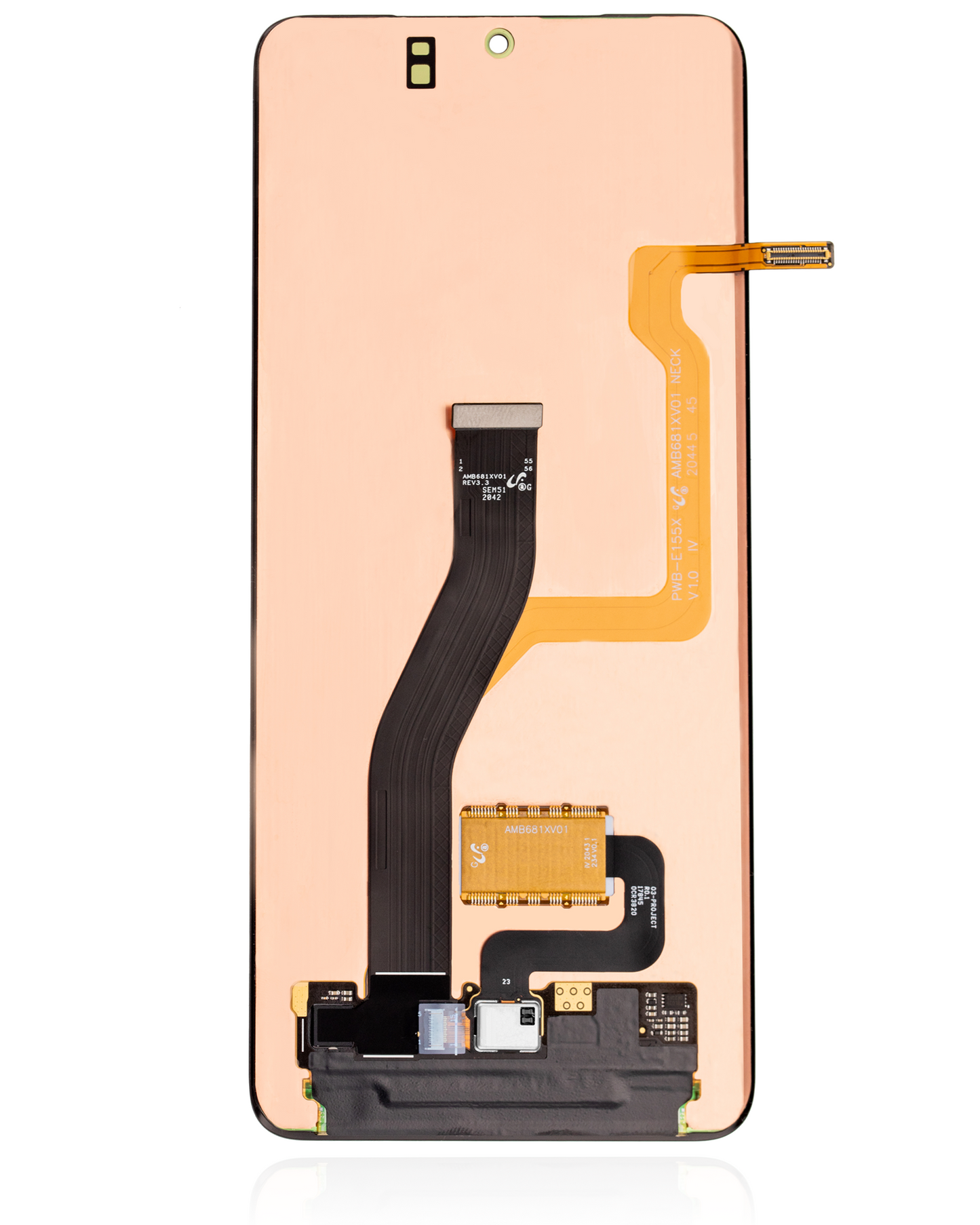 OLED Assembly Without Frame Compatible For Samsung Galaxy S21 Ultra 5G (Refurbished)