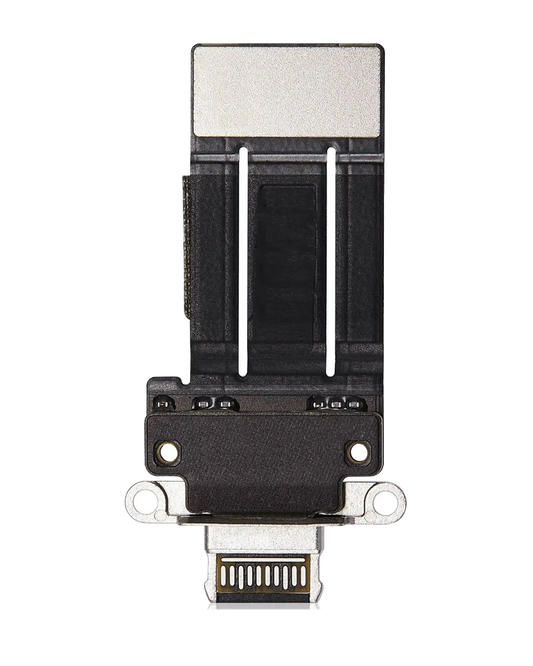Charging Port Flex Cable For iPad Pro 11" 3rd Gen (2021) / Pro 11" 4th Gen (2022) / iPad Pro 12.9" 5th Gen (2021) / Pro 12.9" 6th Gen (2022) (Space Gray) (Premium)