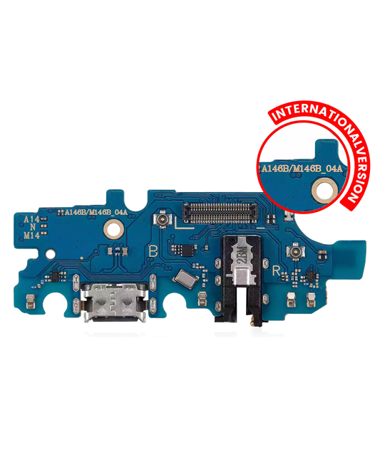 Charging Port Board With Headphone Jack For Samsung Galaxy A14 5G (A146B / 2023) (International Version) (Aftermarket Plus)