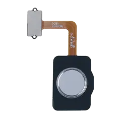 Fingerprint Reader With Flex Cable For LG Q7 Alpha / Q7 Plus (Silver)