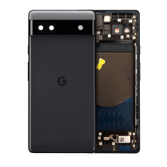 Back Housing for Google Pixel 6a (Genuine OEM) (Charcoal)