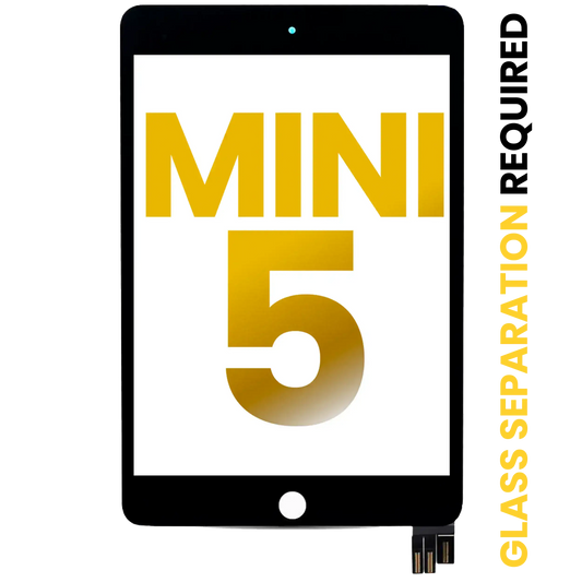 Digitizer For iPad Mini 5 (Glass Separation Required) (Premium) (Black)