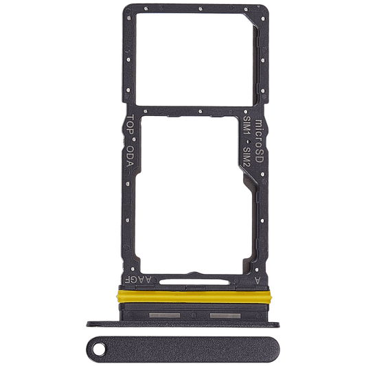 Dual Sim Card Tray For Samsung Galaxy A17 4G (A175 / 2025) (Premium) (Black)