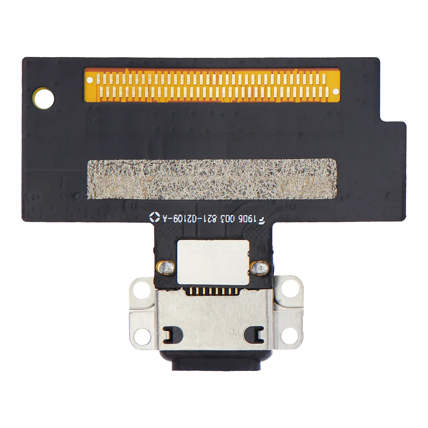 Charging Port Flex Cable For iPad Air 3 (Soldering Required) (Aftermarket Plus) (Black)