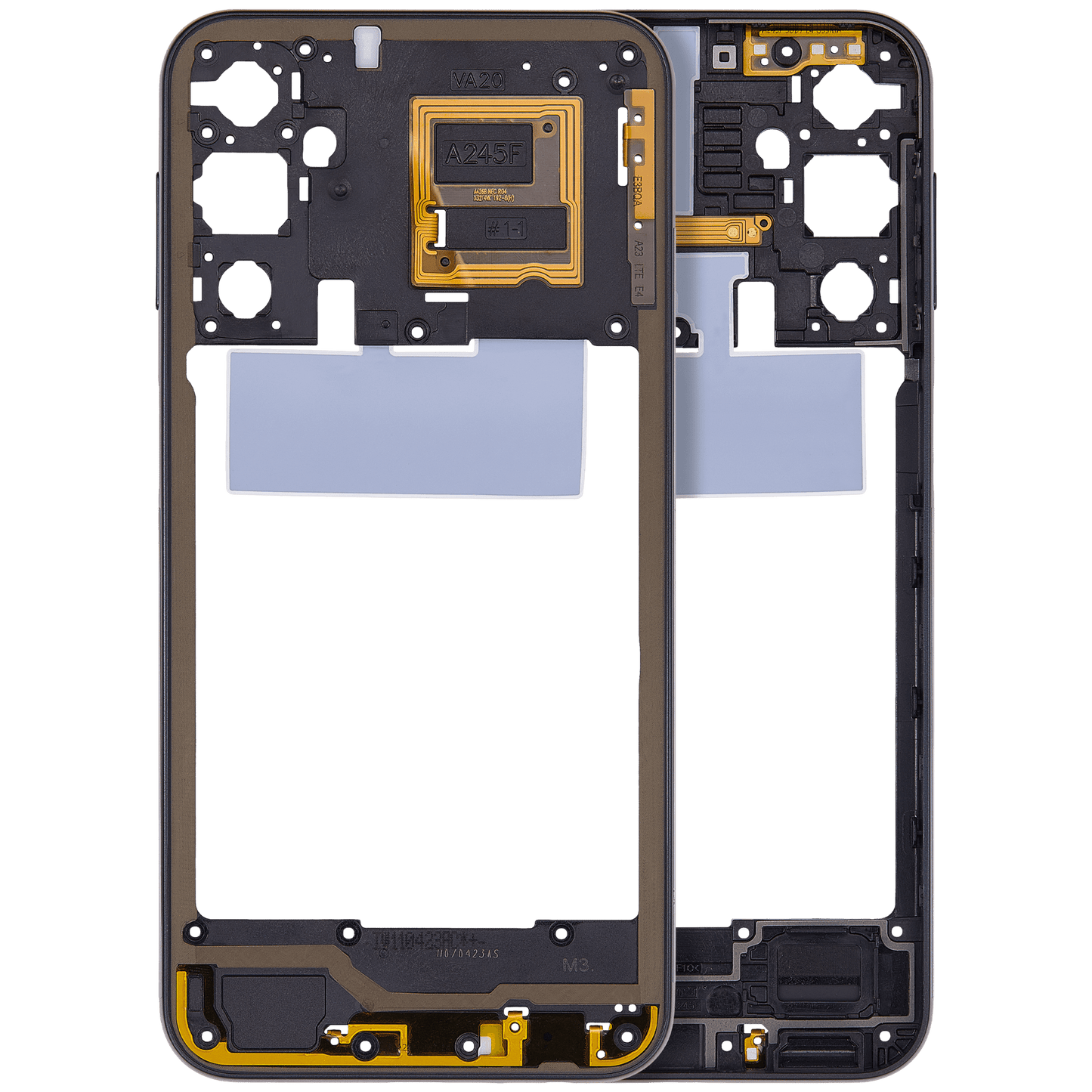 Mid-Frame Housing For Samsung Galaxy A24 4G (A245 / 2023) (Black)