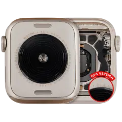 Housing Assembly Compatible For Watch Series SE 2nd (40MM) (Used OEM Pull: Grade A) (GPS Version) (Aluminum / Starlight)