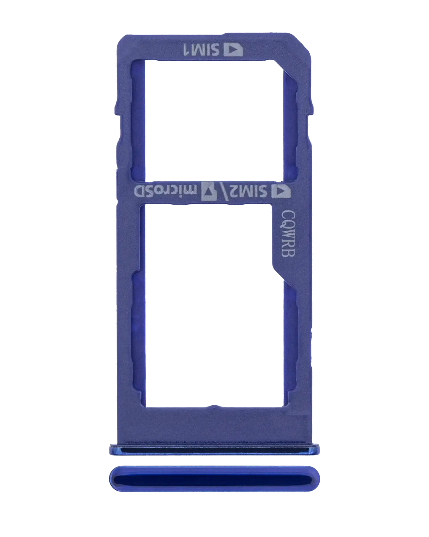 Dual Sim Card Tray For Samsung Galaxy A60 (A606 / 2019) (Seawater Blue)