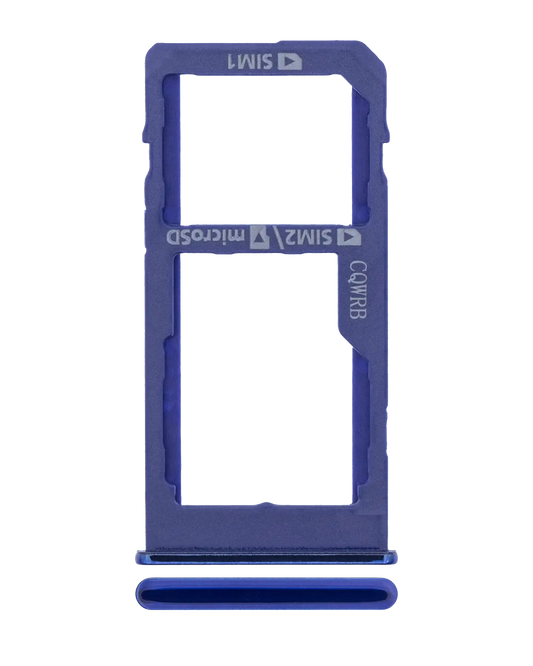 Dual Sim Card Tray For Samsung Galaxy A60 (A606 / 2019) (Seawater Blue)