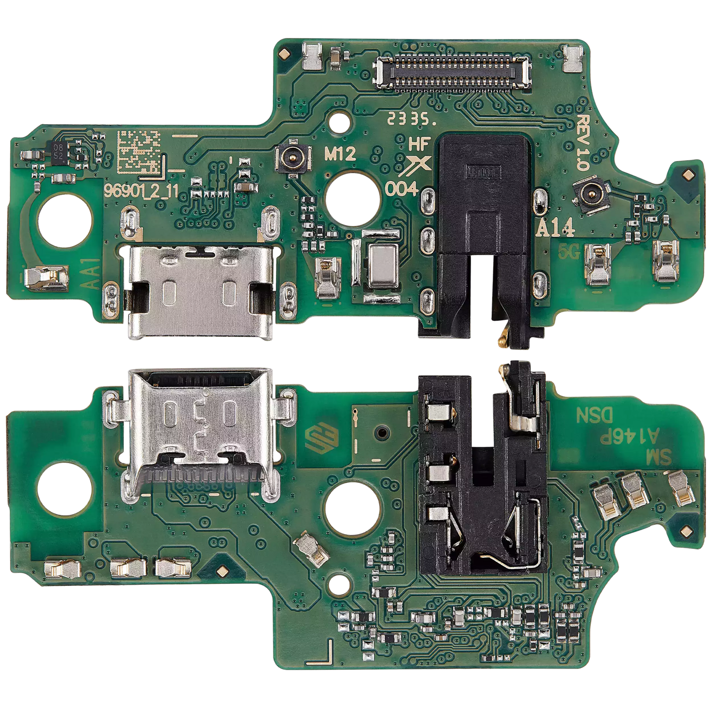 Charging Port Board With Headphone Jack For Samsung Galaxy A14 5G (A146P / U / 2023) (US Version) (Aftermarket Plus)
