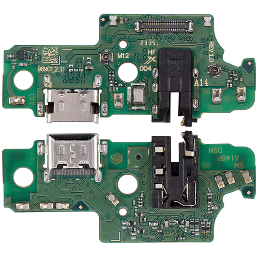 Charging Port Board With Headphone Jack For Samsung Galaxy A14 5G (A146P / U / 2023) (US Version) (Aftermarket Plus)