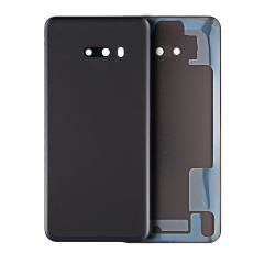 Back cover Glass With Camera Lens For LG G8X ThinQ (Aurora Black)