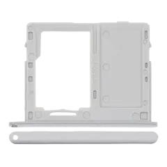 Single Sim Card Tray For Samsung Galaxy Tab A 10.1" (T515 / T517) (2019) (Silver)