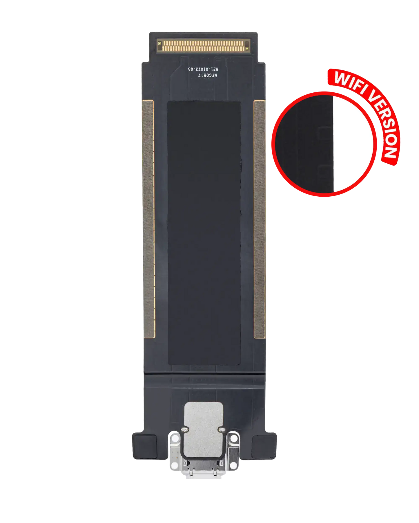 Charging Port Flex Cable For iPad Pro 12.9" 2nd Gen (2017) (WiFi Only) (Silver / Gold)
