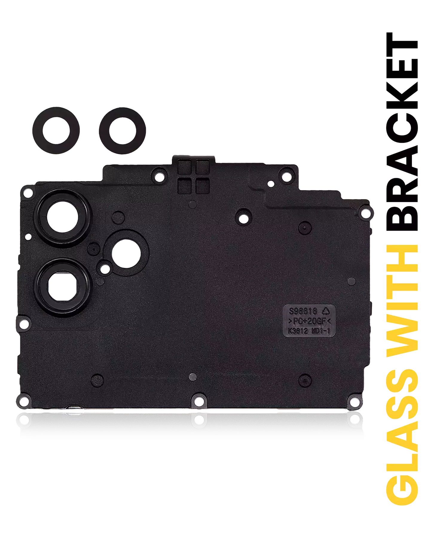 Back Camera Lens With Bracket For Samsung Galaxy A04 (A045 / 2022) (Black)