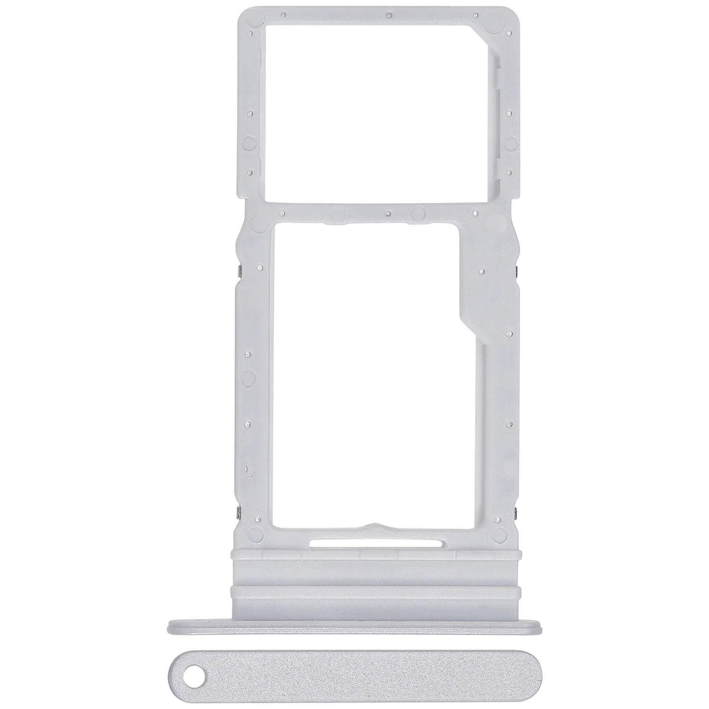 Single Sim Card Tray For Samsung Galaxy A16 4G (A165 / 2024) (Premium) (Gray)