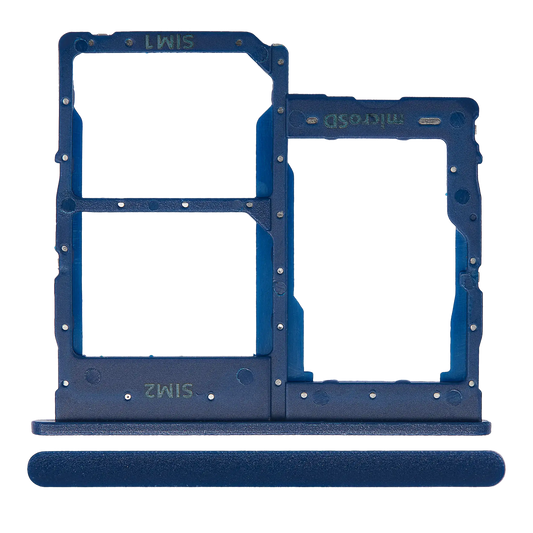 Dual Sim Card Tray For Samsung Galaxy A01 Core (A013 / 2020) (Blue)