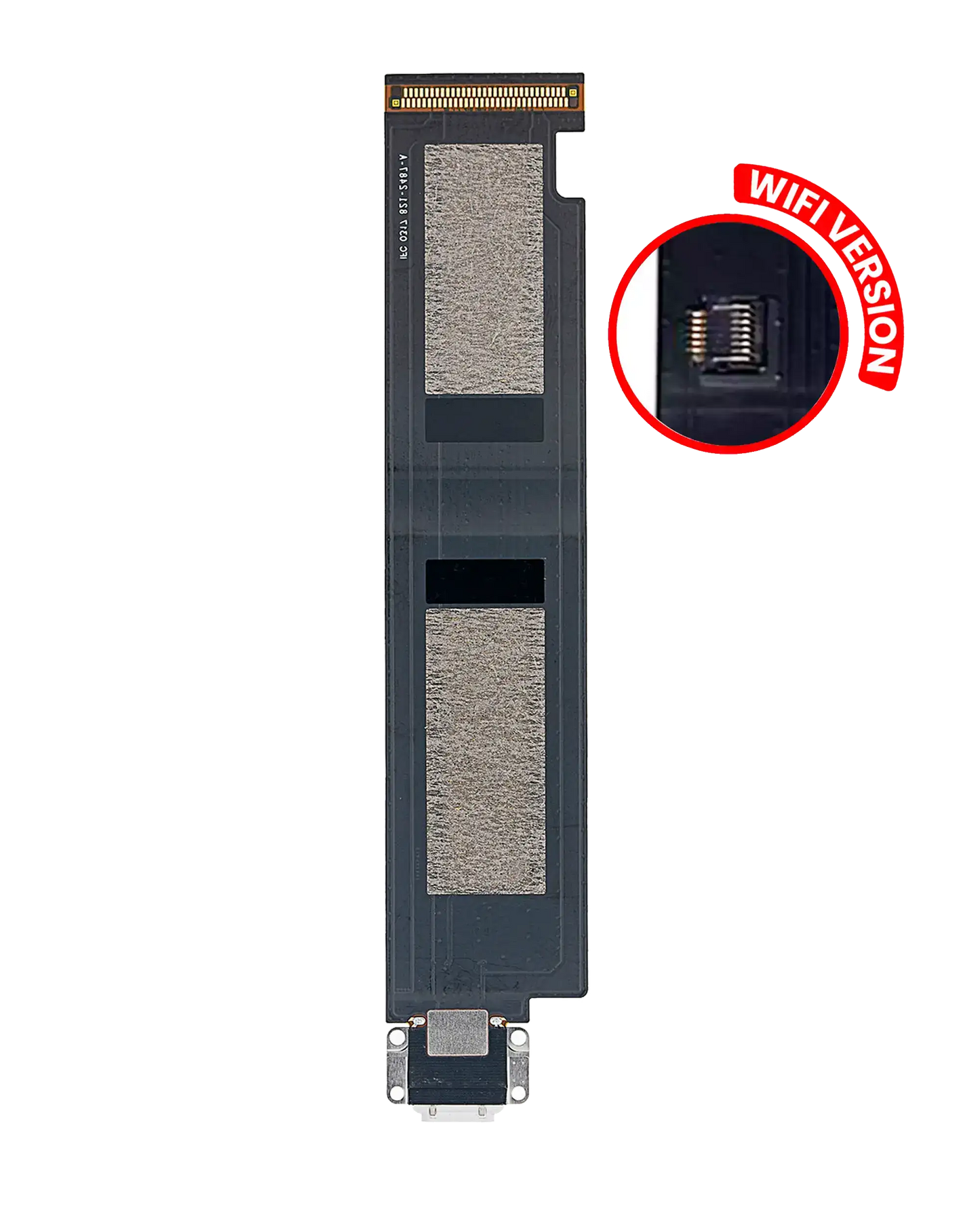 Charging Port Flex Cable For iPad Pro 12.9" 1st Gen (2015) (WiFi Only) (Silver / Gold)