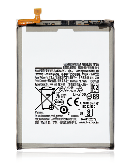 Replacement Battery For Samsung Galaxy A42 5G (A426 / 2020 ) A32 5G (A326 / 2021) / A72 (A725 / 2021) (EB-BA426ABY)