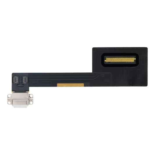 Charging Port Flex Cable For iPad Pro 9.7" (Premium) (Silver)
