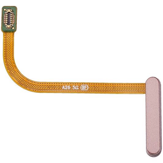 Fingerprint Reader With Flex Cable For Samsung Galaxy A26 5G (A266 / 2025) (Premium) (Peach Pink)