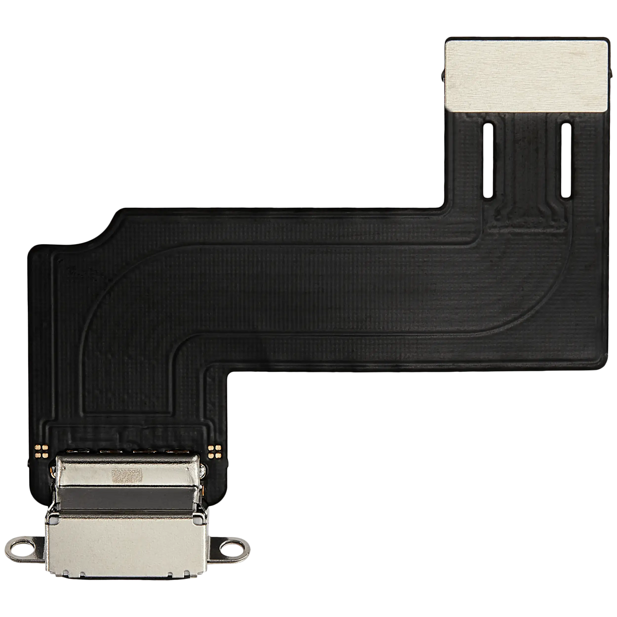 Charging Port Flex Cable For iPad 11 (2025) (WiFi / Cellular) (Aftermarket Plus) (Silver)