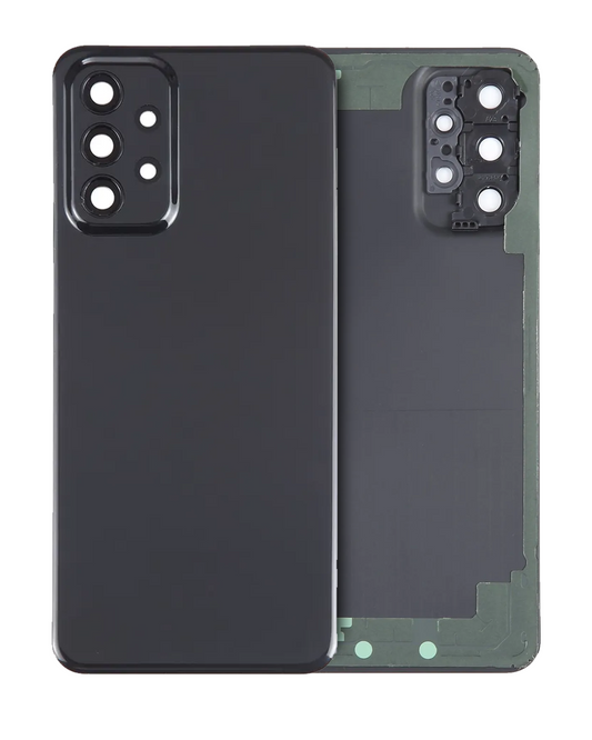 Back Cover Glass For Samsung Galaxy A23 5G (A236 / 2022) (Service Pack) (Black)